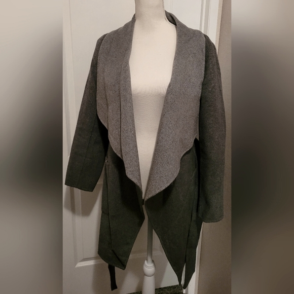 EUC Nanette Lepore gray cardigan Size S/P - Picture 1 of 5
